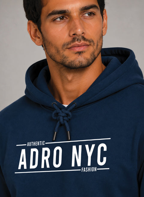 ADRO NYC Printed Pullover Hoodie
