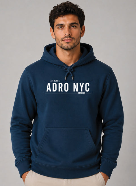 ADRO NYC Printed Pullover Hoodie