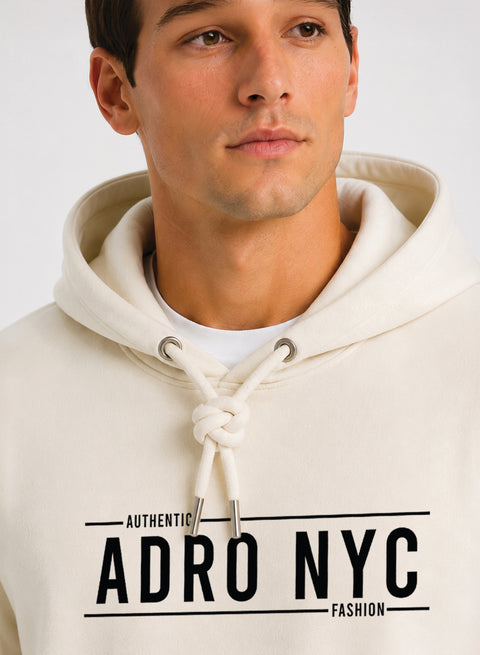 ADRO NYC Printed Pullover Hoodie