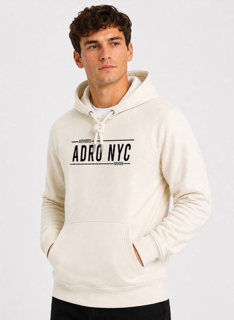 ADRO NYC Printed Pullover Hoodie