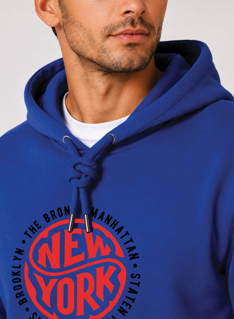 ADRO New York Printed Pullover Hoodie