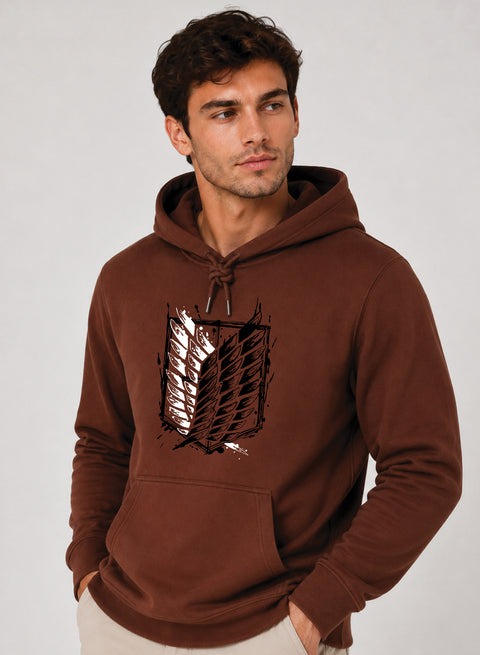 ADRO Abstract Printed Pullover Hoodie