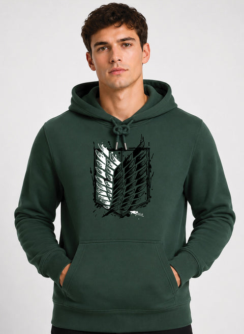 ADRO Abstract Printed Pullover Hoodie