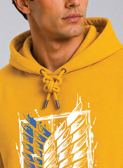 ADRO Abstract Printed Pullover Hoodie