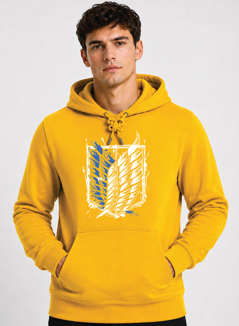 ADRO Abstract Printed Pullover Hoodie