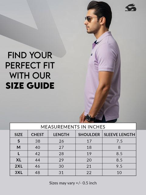 Adro Mens Polo T shirt –100% Cotton Polo Tshirt for men | Solid Polo T-shirt Regular fit