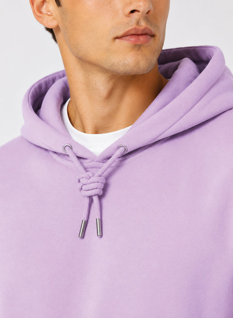 ADRO Men's Mystery Hoodie | 320 GSM Cotton-Blend Fleece | Lavender