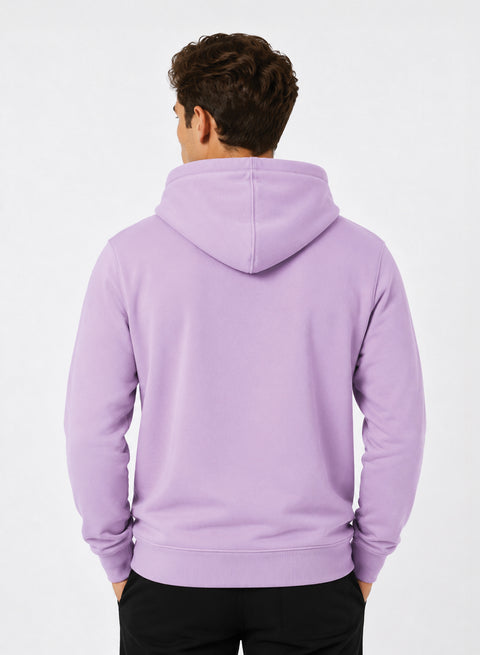 ADRO Men's Mystery Hoodie | 320 GSM Cotton-Blend Fleece | Lavender