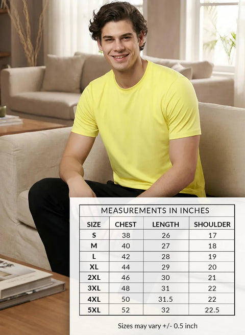 Adro Mens Printed T-Shirt | Cotton Regular Fit Streetwear Tshirt | Trendy Graphic Design Casual T shirt for College & Outings