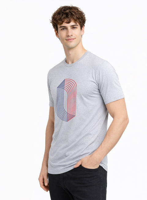 ADRO Printed T-Shirt for Men | Mens Cotton Printed Tshirt | Regular Fit Casual Stylish T-Shirts | Premium Summer Tshirts