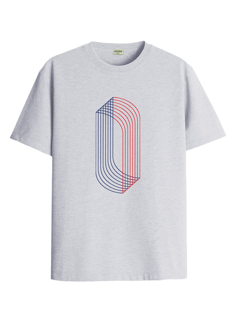 ADRO Printed T-Shirt for Men | Mens Cotton Printed Tshirt | Regular Fit Casual Stylish T-Shirts | Premium Summer Tshirts