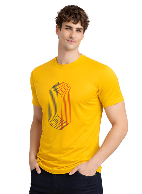 ADRO Printed T-Shirt for Men | Mens Cotton Printed Tshirt | Regular Fit Casual Stylish T-Shirts | Premium Summer Tshirts