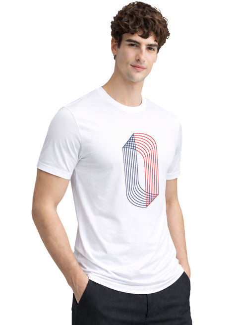 ADRO Printed T-Shirt for Men | Mens Cotton Printed Tshirt | Regular Fit Casual Stylish T-Shirts | Premium Summer Tshirts