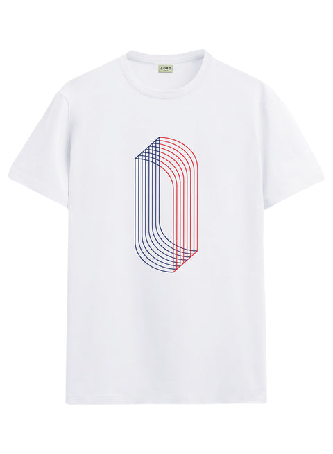 ADRO Printed T-Shirt for Men | Mens Cotton Printed Tshirt | Regular Fit Casual Stylish T-Shirts | Premium Summer Tshirts