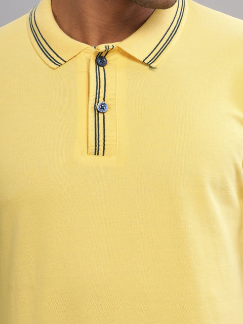 Adro Polo T Shirt for Men | Black Polo T-shirt | 100% Cotton Polo Tshirt | Regular Fit Polo| Available in Plus Size Polo