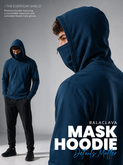 mask hoodie