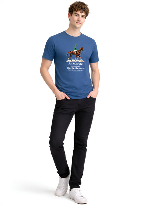 ADRO Mens Vintage Printed T-Shirt | Cotton Printed Tshirt for men | Regular Fit Casual T-Shirts | Premium Summer Tshirts