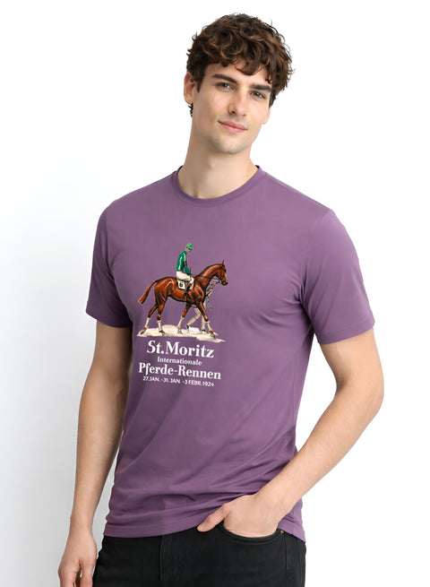ADRO Mens Vintage Printed T-Shirt | Cotton Printed Tshirt for men | Regular Fit Casual T-Shirts | Premium Summer Tshirts