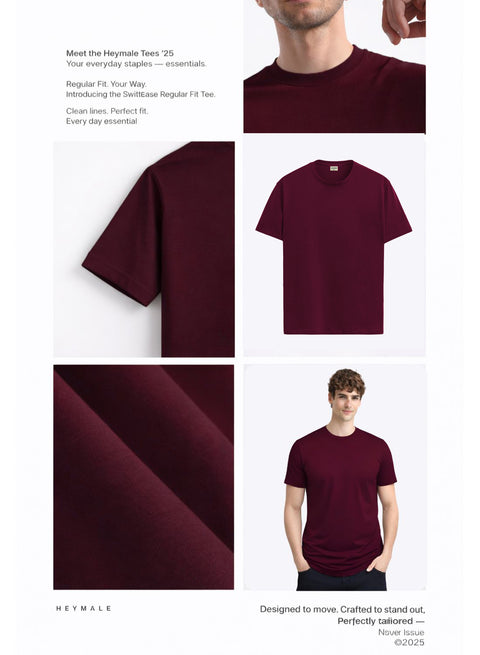 Men’s Cotton T-Shirt Combo Pack of 3 | Regular Fit | ADRO Basics