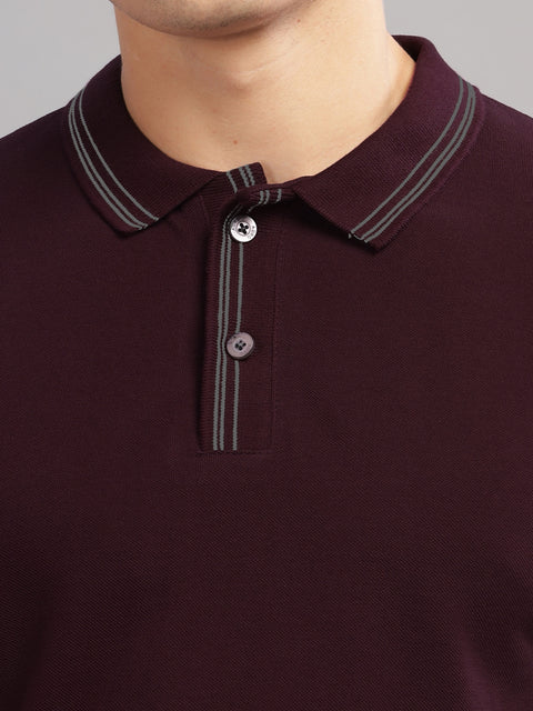 Adro Polo T Shirt for Men | Black Polo T-shirt | 100% Cotton Polo Tshirt | Regular Fit Polo| Available in Plus Size Polo