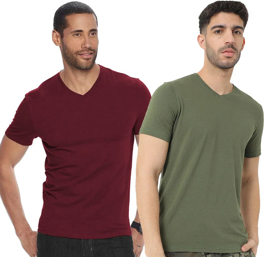 Adro Men’s T-Shirt Combo Pack | Soft Cotton | Everyday Casual