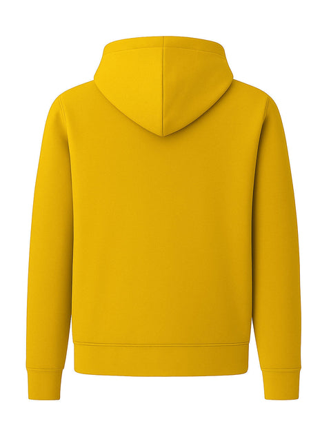 Adro Men’s Regular Fit Zip-Up Hoodie for man | 320 GSM Cotton Poly Fleece Zipper Sweatshirt with Soft Fabric & Printed Hoodies