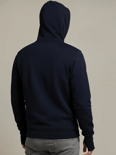 Adro Men Balaclava Hoodies | 320 GSM Soft Cotton Zipper Hoodie | Thumb-Hole Cuff Gloves | Travel Jacket with Hood | Winter Sweatshirt