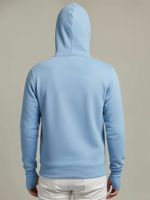 Adro Men Balaclava Hoodies | 320 GSM Soft Cotton Zipper Hoodie | Thumb-Hole Cuff Gloves | Travel Jacket with Hood | Winter Sweatshirt