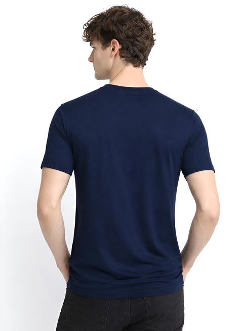 Adro Mens Boston City Printed Tshirt | Athletic Stylish Summer College Cotton T-shirt | Sporty Comfortable T shirts | Regular Fit