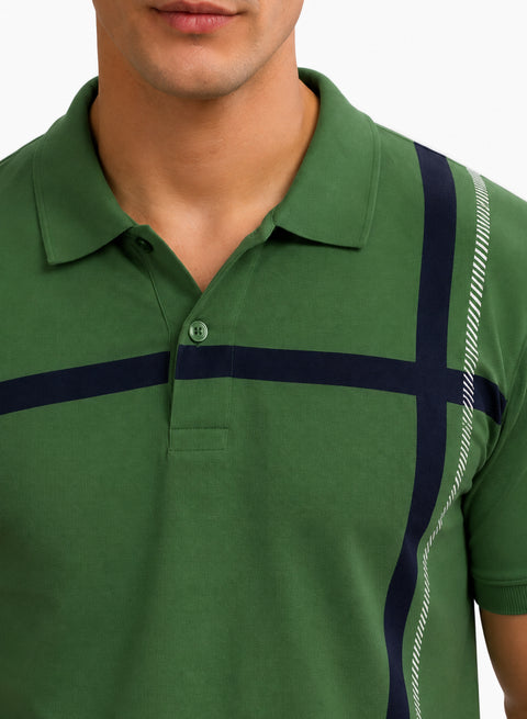 Adro Men’s Cotton Polo T-Shirt | Soft Feel | Casual Streetwear