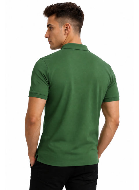 Adro Men’s Cotton Polo T-Shirt | Soft Feel | Casual Streetwear