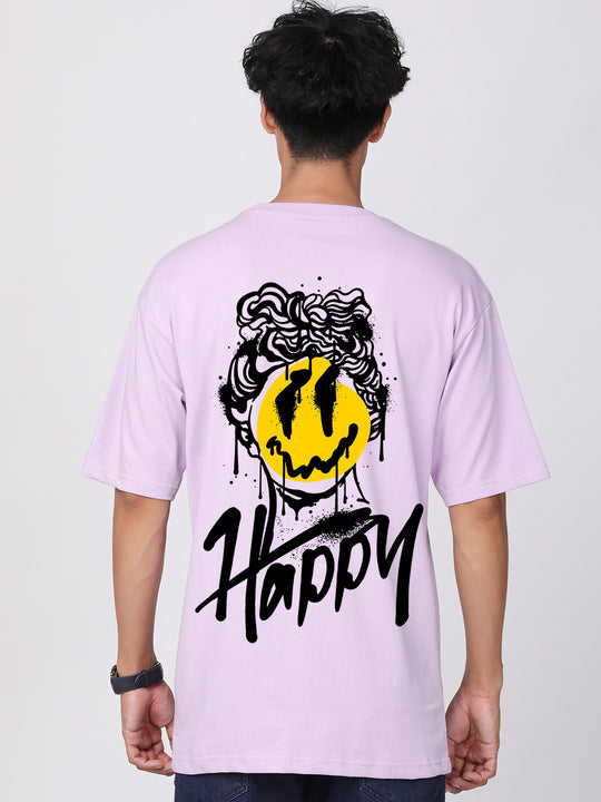 Adro Oversized Men’s T-Shirt | Skin Friendly Print | Everyday Comfort