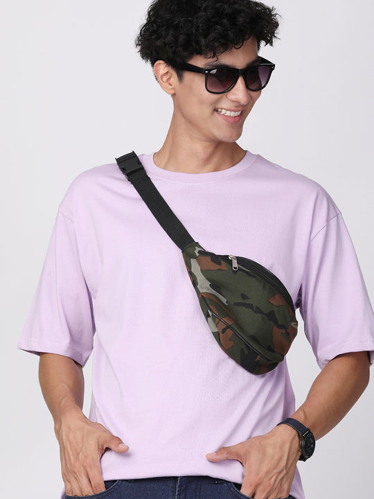 Adro Oversized Men’s T-Shirt | Skin Friendly Print | Everyday Comfort