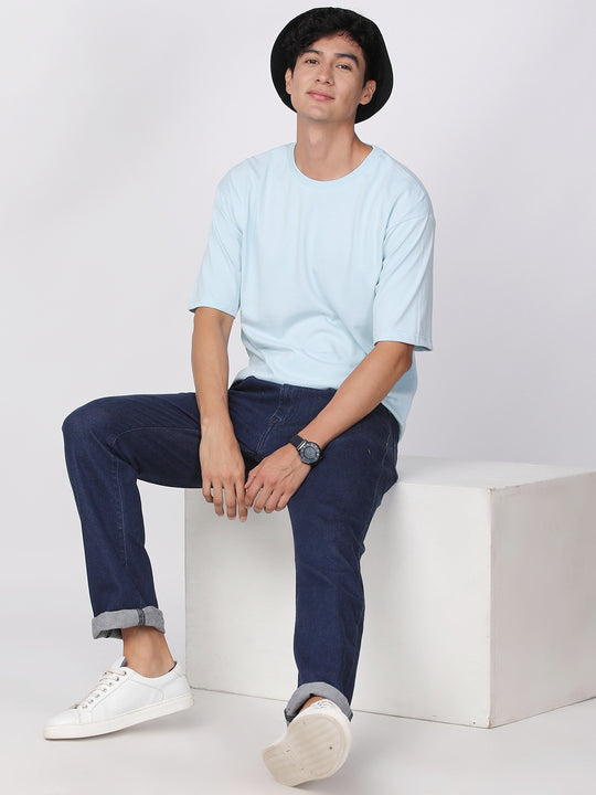 Adro Oversized Men’s T-Shirt | Skin Friendly Print | Everyday Comfort