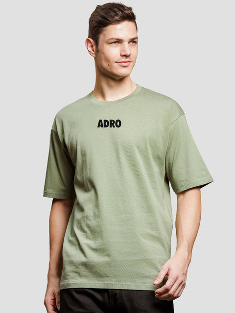 Adro Oversize T shirt for men | Drop shoulder Cotton T shirt | Anime Oversize T-shirt | Luffy T shirt Gear 5| Trendy Front and Back Printed T shirt