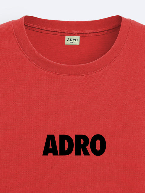 Adro Oversize T shirt for men | Drop shoulder Cotton T shirt | Anime Oversize T-shirt | Luffy T shirt Gear 5| Trendy Front and Back Printed T shirt