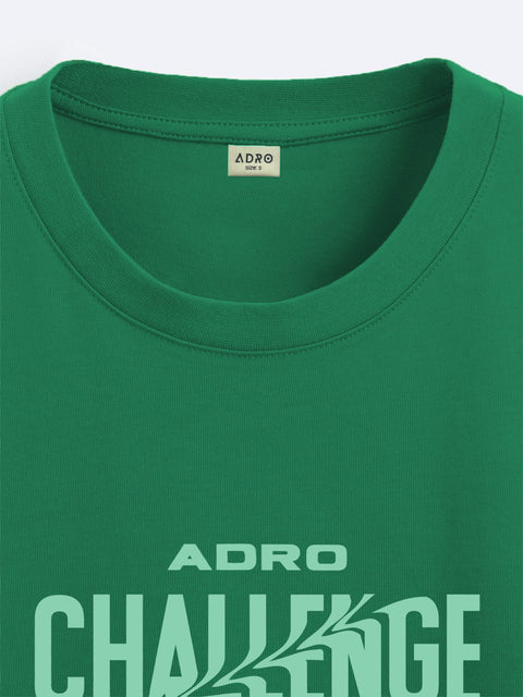 Adro Oversize T shirt for men | Drop shoulder T shirt | Mens Oversize T-shirt | 220 GSM Cotton Oversize Tshirt | Trendy Front and Back Printed T shirt