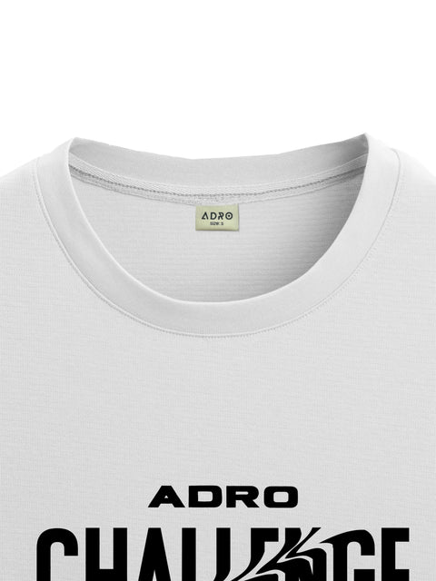 Adro Oversize T shirt for men | Drop shoulder T shirt | Mens Oversize T-shirt | 220 GSM Cotton Oversize Tshirt | Trendy Front and Back Printed T shirt