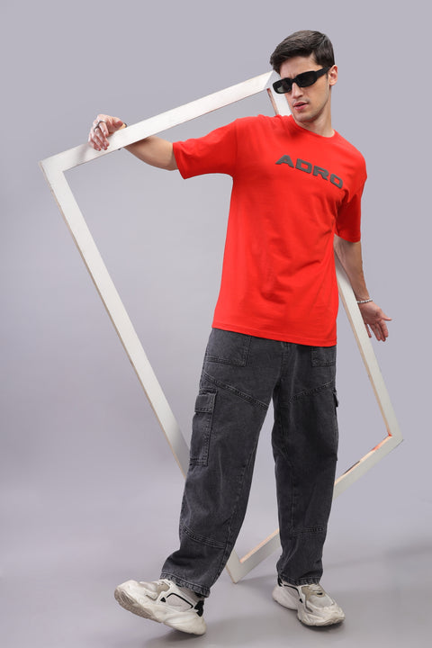 Adro Oversized Backside Printed T-shirt