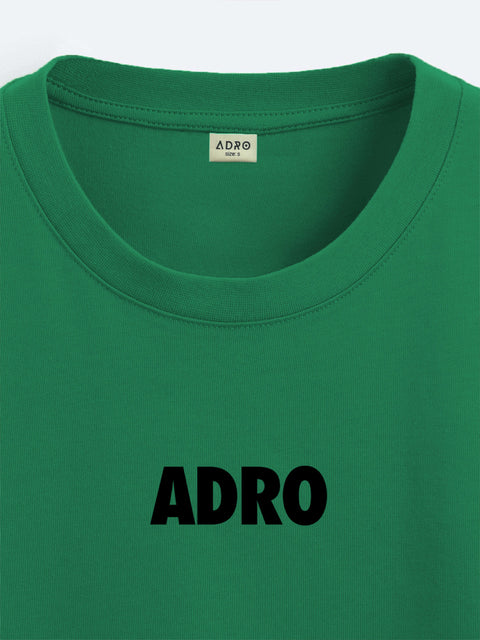 Adro Oversize T shirt for men | Drop shoulder Cotton T shirt | Anime Oversize T-shirt | Luffy T shirt Gear 5| Trendy Front and Back Printed T shirt