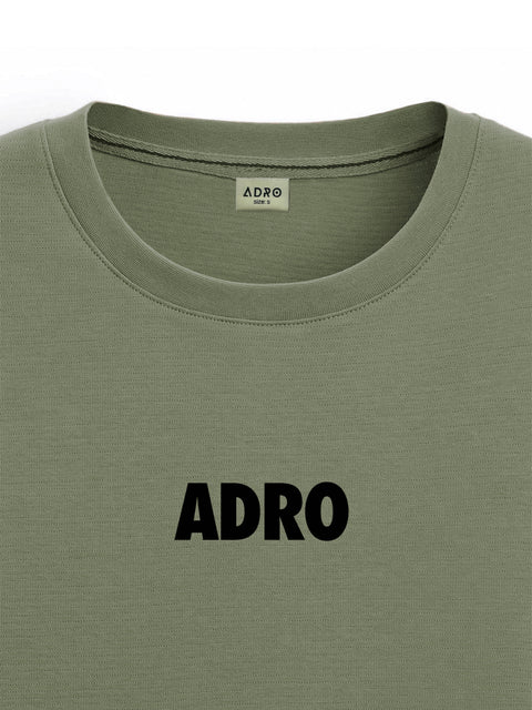 Adro Oversize T shirt for men | Drop shoulder Cotton T shirt | Anime Oversize T-shirt | Luffy T shirt Gear 5| Trendy Front and Back Printed T shirt