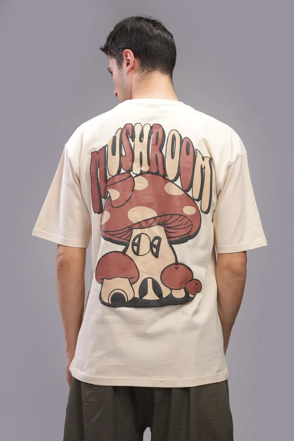 Adro Oversized Men’s T-Shirt | Skin Friendly Print | Everyday Comfort
