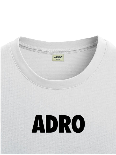 Adro Oversize T shirt for men | Drop shoulder T shirt | Mens Oversize T-shirt | 220 GSM Cotton Oversize Tshirt | Trendy Front and Back Printed T shirt