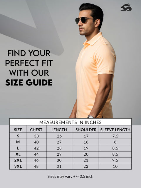 Adro Polo T Shirt for Men | Black Polo T-shirt | 100% Cotton Polo Tshirt | Regular Fit Polo| Available in Plus Size Polo