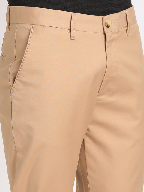Ankle-Length Men's Cotton Chinos for Modern Comfort with Adjustable waist band.