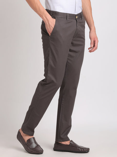Ankle-Length Cotton Chinos for Timeless Men's Style with Adjustable waist band.
