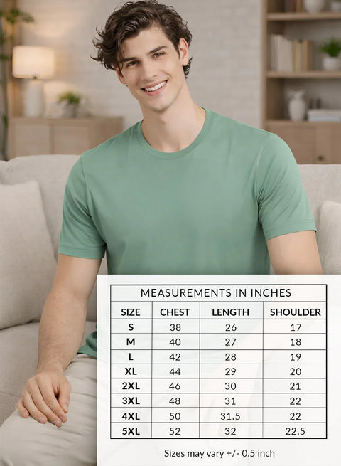 Adro Mens Badminton Graphic T-Shirt | Cotton Lycra Tshirt | 180 GSM Stretchable Crew Neck Sports Tee | Breathable Casual T shirt for Men
