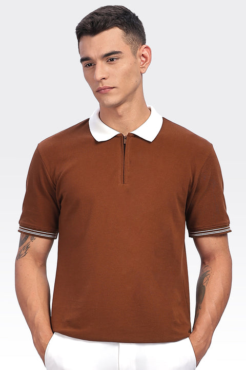 Adro Polo T Shirt for Men | Plain Polo T-shirt | 100% Cotton Polo Tshirt | Regular Fit Polo| Available in Plus Size Polo