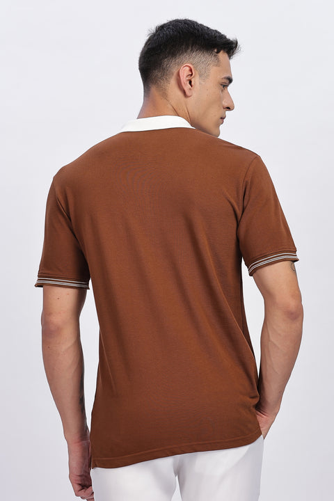 Adro Polo T Shirt for Men | Plain Polo T-shirt | 100% Cotton Polo Tshirt | Regular Fit Polo| Available in Plus Size Polo