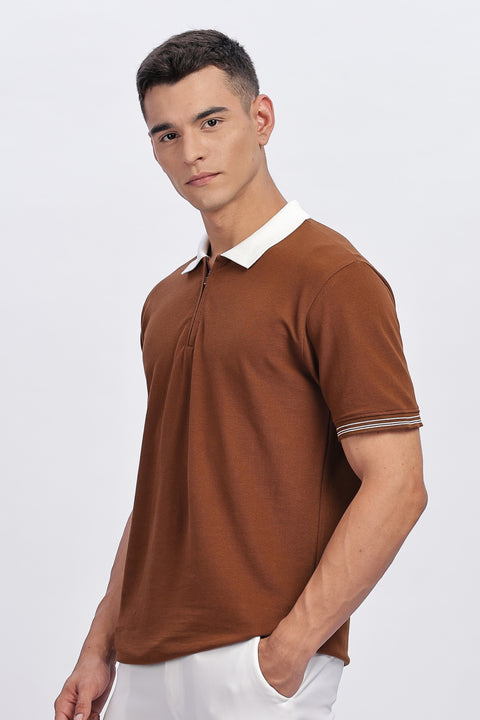 Adro Polo T Shirt for Men | Plain Polo T-shirt | 100% Cotton Polo Tshirt | Regular Fit Polo| Available in Plus Size Polo